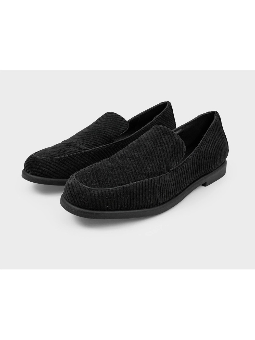 Lucky Brand | Naiser Corduroy Loafers Women's Size 7.5 Black Slip On Shoes